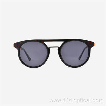 Round PC or CP Men's Sunglasses